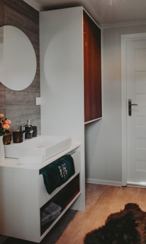 Luxus-Chalets für Mitarbeiter